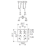 Miniature power relay, PS, 2P/12A, 230V AC 56.42.8.230.0000