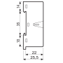 Socket, DIN, 60.12/99.01, 8 pin 90.20