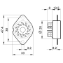 Socket, PA, 60.1 11 pin, No. 90.13