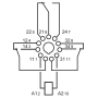 Socket, PA, 60.1 11 pin 90.15