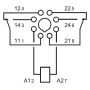 Socket, PS, 60.12, 8 pin 90.14