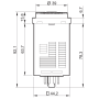 Time relay panel, MF, 2P/8A, univ.nap., 500ms-100h 88.02.0.230.0002