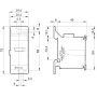 Power terminal - distribution block 125A 9D.01.5.125.0206