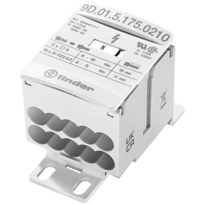 Power terminal - distribution block 175A 9D.01.5.175.0210