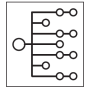 Power terminal - distribution block 250A 9D.01.5.250.0111