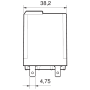 Power relay, FA187, 2P/16A, 230V AC, MA_MI 62.32.8.230.0040