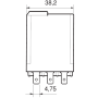 Power relay, FA187, 3P/16A, 230V AC, MA_MI 62.33.8.230.0040