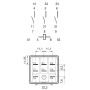 Power relay, FA187, 3Z/16A, 230V AC, cont. 3mm 62.33.8.230.0300