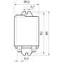 Power relay, FA250, 2P/16A, 230V AC 62.82.8.230.0000