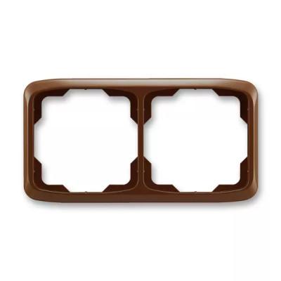 Rám pre elektroinštalačné zariadenia, dvojitý horizontálny, viacero variantov