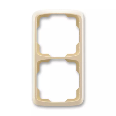 Frame for wiring devices, double vertical, multiple variants