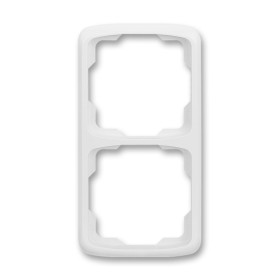 Frame for wiring devices, double vertical, multiple variants