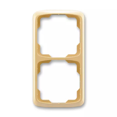 Frame for wiring devices, double vertical, multiple variants
