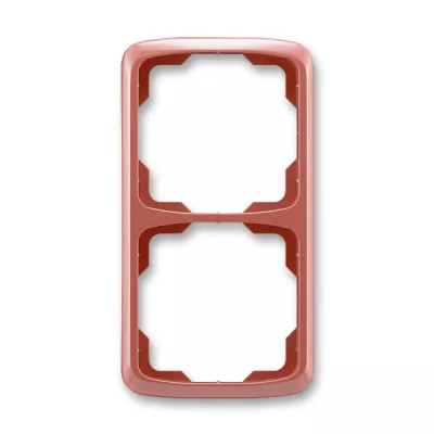 Frame for wiring devices, double vertical, multiple variants