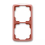 Frame for wiring devices, double vertical, multiple variants
