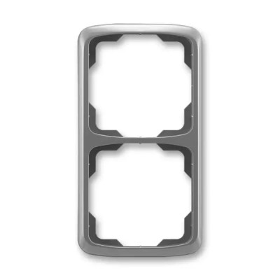Frame for wiring devices, double vertical, multiple variants