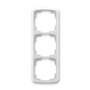 Frame for wiring devices, triple vertical, multiple variants