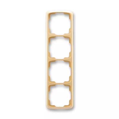 Rám pre elektroinštalačné zariadenia, štvornásobný vertikálny, viacero variantov