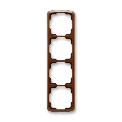 Rám pre elektroinštalačné zariadenia, štvornásobný vertikálny, viacero variantov