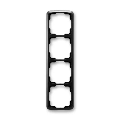 Rám pre elektroinštalačné zariadenia, štvornásobný vertikálny, viacero variantov