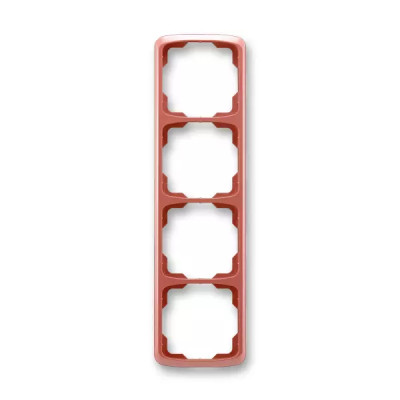 Rám pre elektroinštalačné zariadenia, štvornásobný vertikálny, viacero variantov