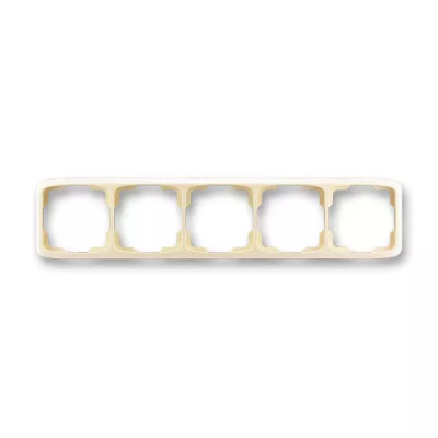 Rám pre elektroinštalačné zariadenia, päťnásobný horizontálny, viacero variantov