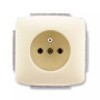 Single socket with protective pin, multiple variants