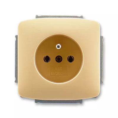 Single socket with protective pin, multiple variants
