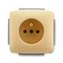 Single socket with protective pin, multiple variants