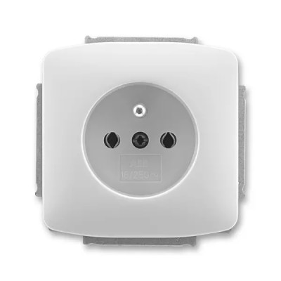 Single socket with protective pin, multiple variants