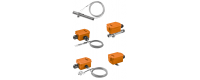 Attached temperature and condensation sensors