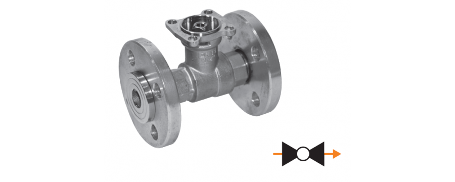 Open closed, flanged, 2-way